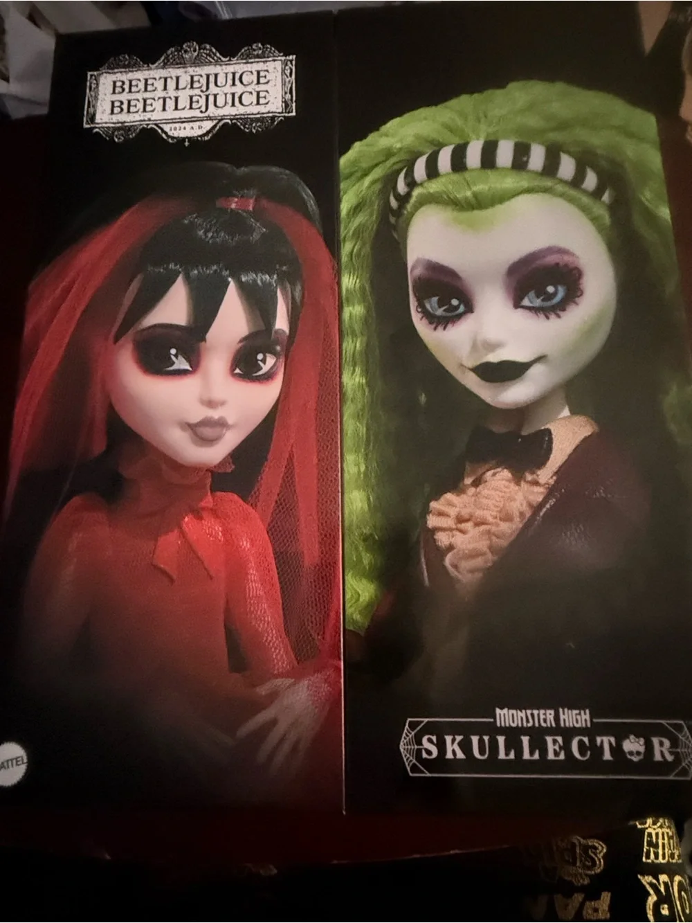 Monster High Skullector Beetlejuice set